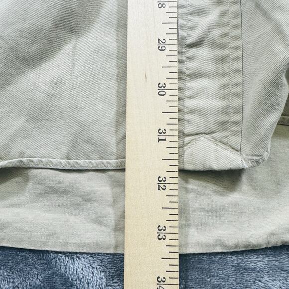 Ralph Lauren Polo Shirt Men’s‎ XL Beige Button Down Long Sleeve Preppy - Picture 8 of 10